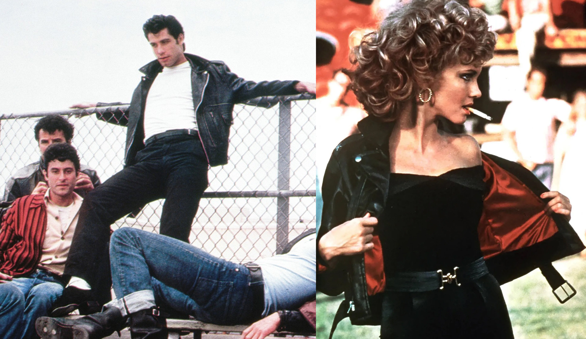 Stylizacje modowe z filmu "Grease"